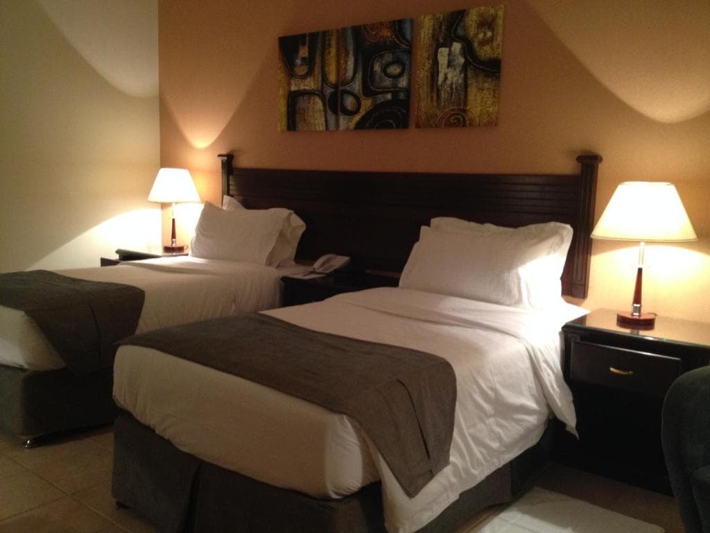 Hotel exterior near Haram