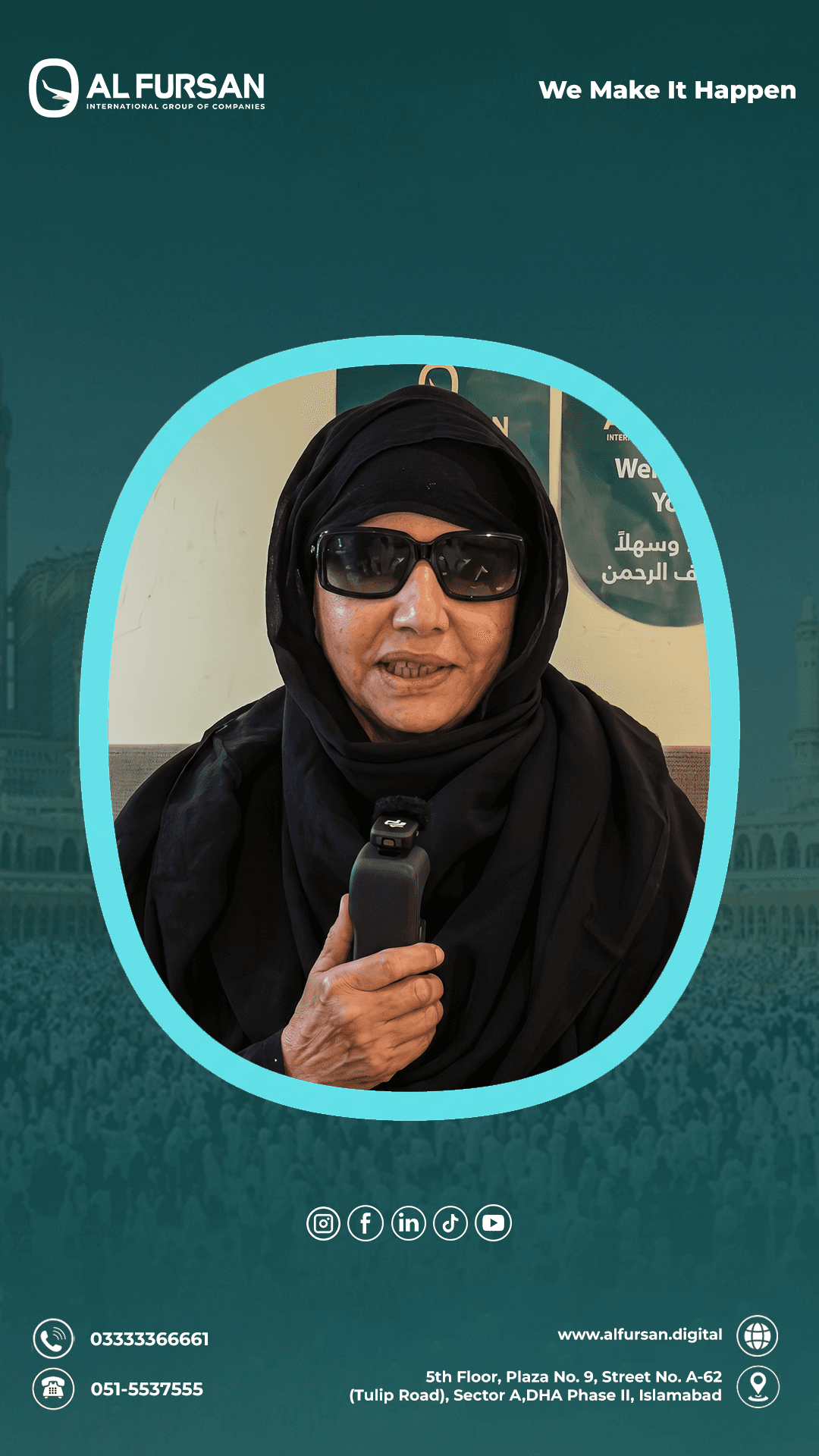 Miss Abida Parveen client review